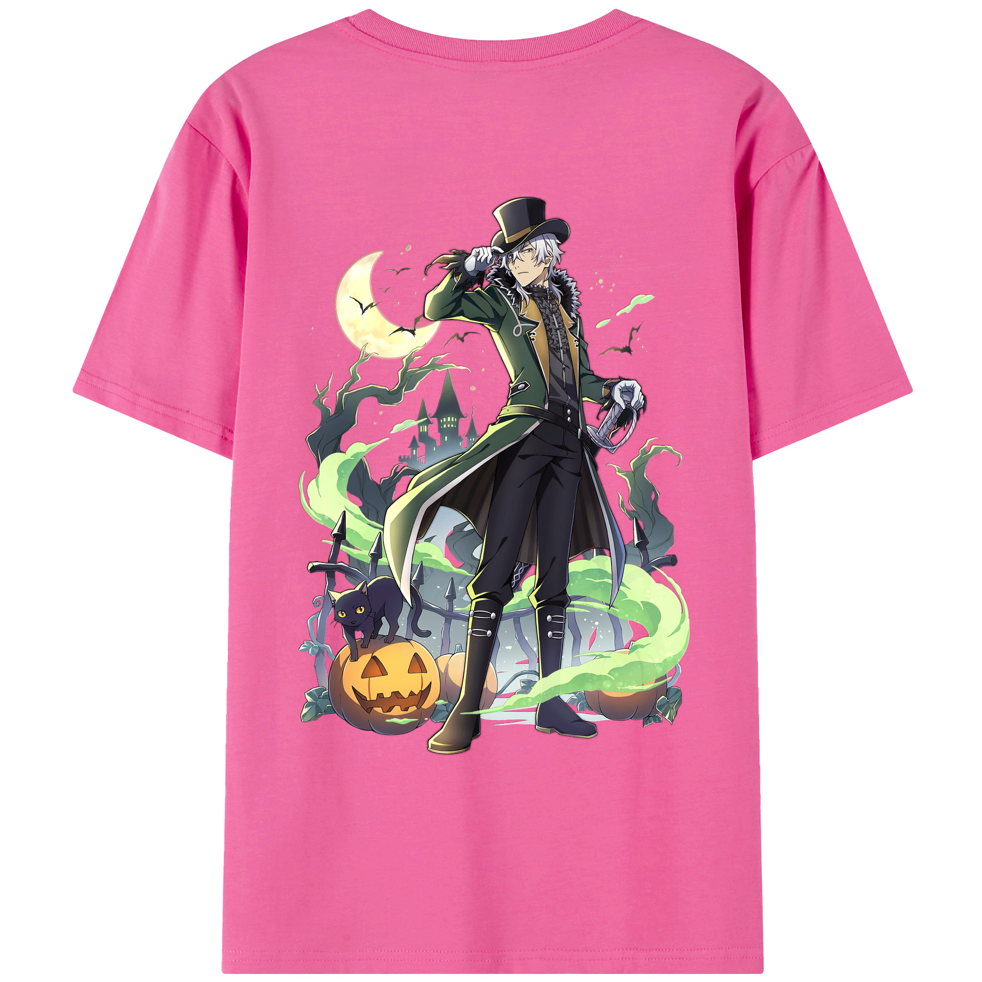 （画像用） 文豪ストレイドッグス Bungo Stray Dogs レディース半袖Tシャツ(バックプリント)